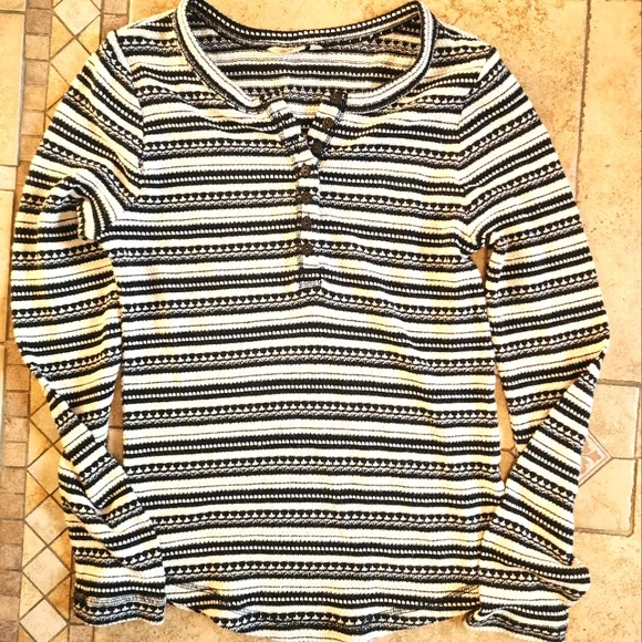 Lucky brand striped top - Picture 1 of 4
